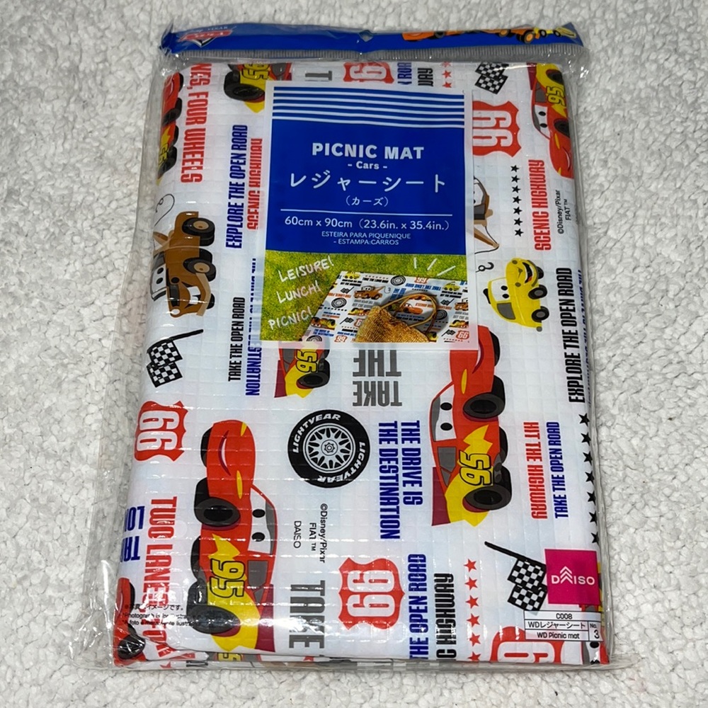 Disney Cars Picnic Mat